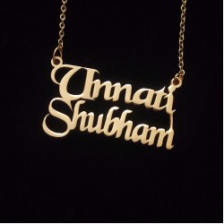 Double Name Pendent D041