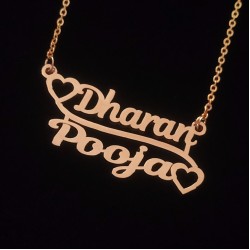 Double Name Pendent D051