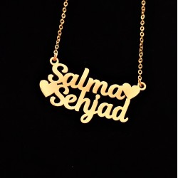 Double Name Pendent D044