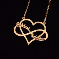Double Name Pendent D056
