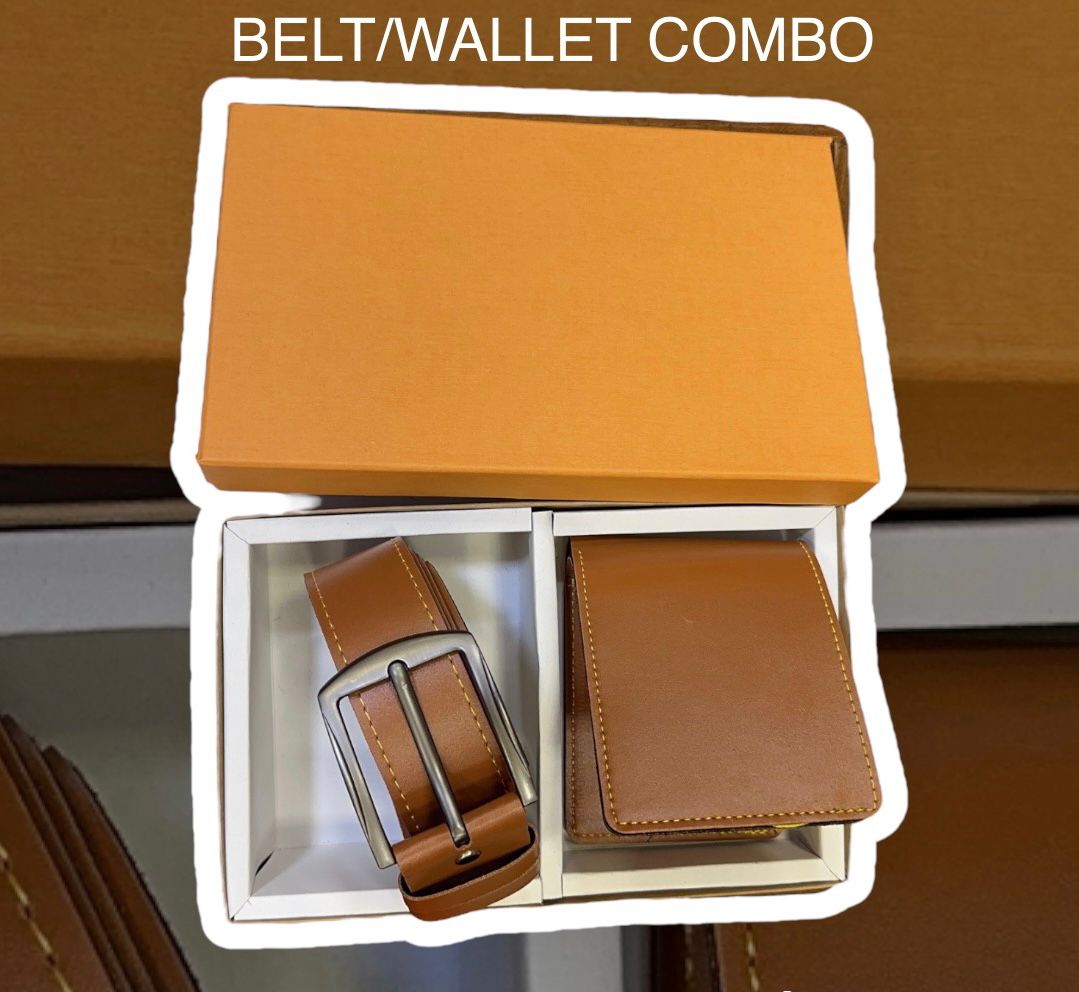 Buy Men Brown Textured Belt and Wallet Online - 674646 | Louis Philippe